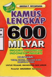 Image of Kamus Lengkap 600 Milyar