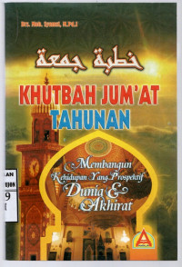 Image of Khutbah Jum'at Tahunan