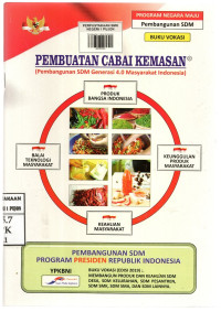 Image of Pembuatan Cabai Kemasan