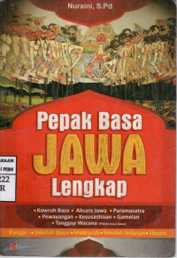 Image of Pepak Basa Jawa Lengkap